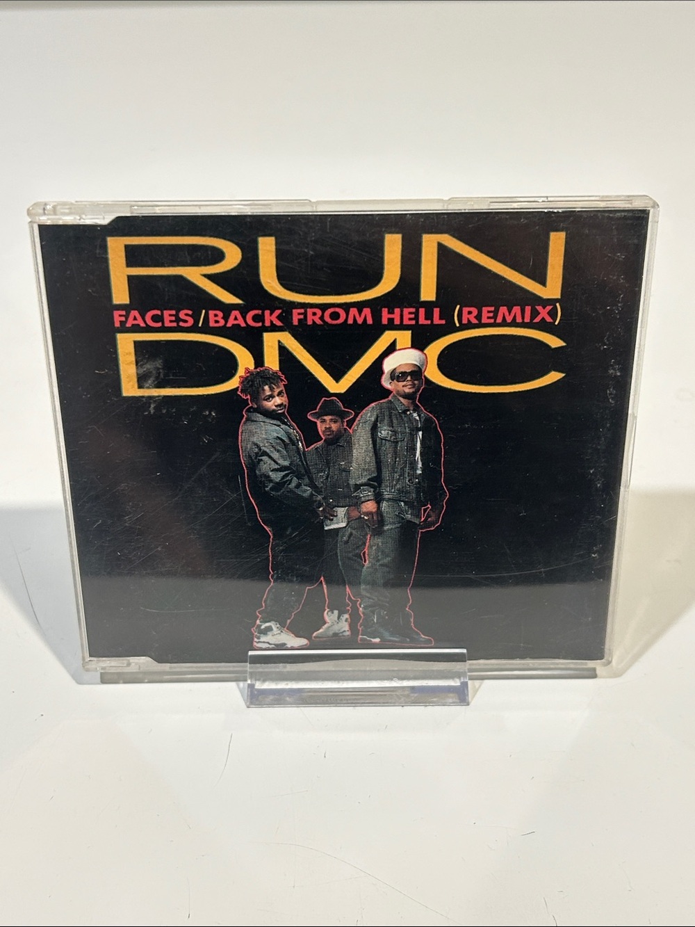 🤯5 for $20🤯 Run-DMC “Faces / Back From Hell (Remix)” CD Single [Rap Pop]